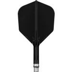 Target K-Shift čierne integrované No6 otočné letky a krátke násadky