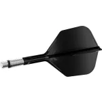 Target K-Shift čierne integrované No6 otočné letky a stredné násadky