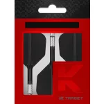 Target K-Shift čierne integrované No6 otočné letky a stredné násadky