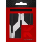 Target K-Shift čierne integrované No6 otočné letky a dlhé násadky