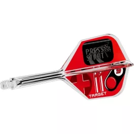   Target K-Flex Press Start integrované No6 letky a stredné násadky na šípky