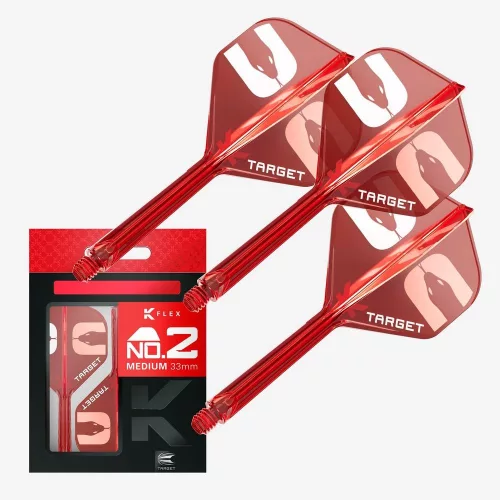 Target K-Flex Nathan Aspinall "ASP" integrované letky No2 a dlhé násadky