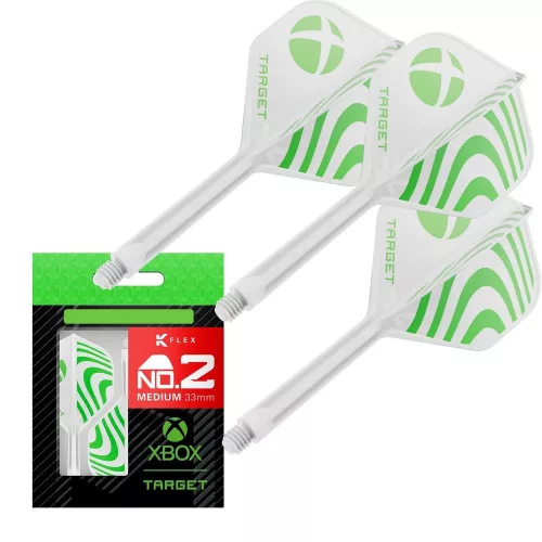 Target XBOX K-Flex integrované letky No2 a dlhé násadky