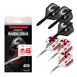 STAR WARS TARGET K-Flex Mandalorian integrované No6 letky a krátke násadky na šípky 6ks