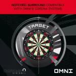 Ochrana steny Target Black Patterned Notched 2026