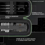 Puzdro na šípky STAR WARS TARGET BOA GROGU pre dve sady šípok