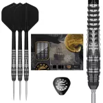 Šípky steel Target Japan SP Black Marque Blaze 23g, 90% wolfram