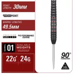 Šípky steel Target Japan Kosuzu Iwao Diamond G4 24g SP 90% wolfrám