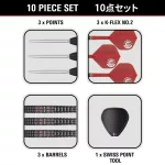 Šípky steel Target Japan Kosuzu Iwao Diamond G4 24g SP 90% wolfrám