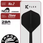 Šípky steel Target Japan Black Marque Creed 23g SP 90% wolfram