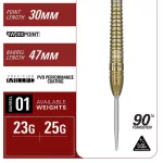 Šípky steel Target Japan Harith Lim Hot Shot G3 25g SP 90% wolfrám