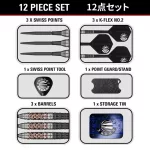 Šípky steel Target Japan SP Charis G6 24g, 90% wolfram