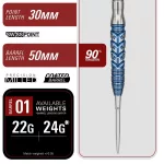 Šípky steel TARGET JAPAN Toru Suzuki Sereno G3 24g SP 90% wolfram