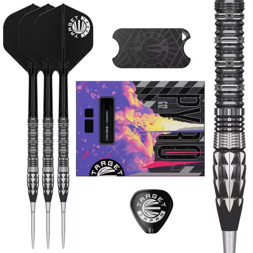 Šípky steel TARGET JAPAN Mitsumasa Hoshino Pyro G12 23g SP 90% wolfram
