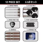 Šípky steel TARGET JAPAN Paul Lim The Legend G10 23g SP 90% wolfram