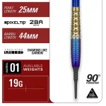 Šípky soft Target Japan Tung Suk Zenith G2 20g 90% wolfrám