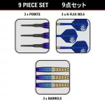 Šípky soft Target Japan Tung Suk Zenith G2 20g 90% wolfrám