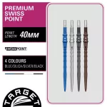 Hroty Target Japan Premium Swiss Point modré 40mm na šípky