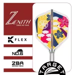 Target Japan K-flex integrované No6 letky a stredné násadky na šípky