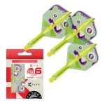 Target Japan K-Flex Motomu Sakai XENO integrované letky No6 a krátke násadky na šípky