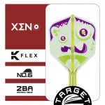 Target Japan K-Flex Motomu Sakai XENO integrované letky No6 a krátke násadky na šípky