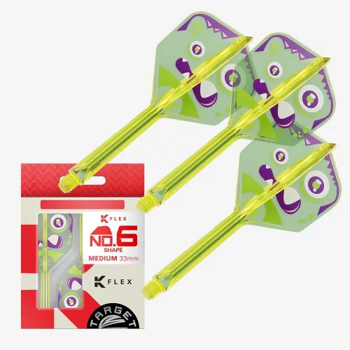 Target Japan K-Flex Motomu Sakai XENO integrované letky No6 a dlhé násadky na šípky