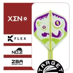 Target Japan K-Flex Motomu Sakai XENO integrované letky No2 a krátke násadky na šípky