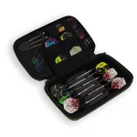 Puzdro na šípky Harrows Smart Case 6, zeleno-čierne