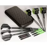 Puzdro na šípky Harrows Slimcase čierne na 2 sady šípok