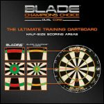 Sisalový terč Winmau BLADE Champion Choice Dual Core Trainer