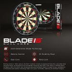 Sisalový terč Winmau BLADE 6 DUAL CORE, turnajová kvalita