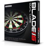 Sisalový terč Winmau BLADE 6 DUAL CORE, turnajová kvalita