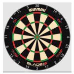 Sisalový terč Winmau BLADE 6 TRIPLE CORE, turnajová kvalita