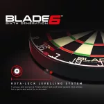 Sisalový terč Winmau BLADE 6, turnajová kvalita