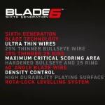 Sisalový terč Winmau BLADE 6, turnajová kvalita