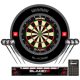 Kompletný šípkarský set s terčom Winmau Blade 6 Triple Core, čierny surroundom, 2 sety šípok, štarto