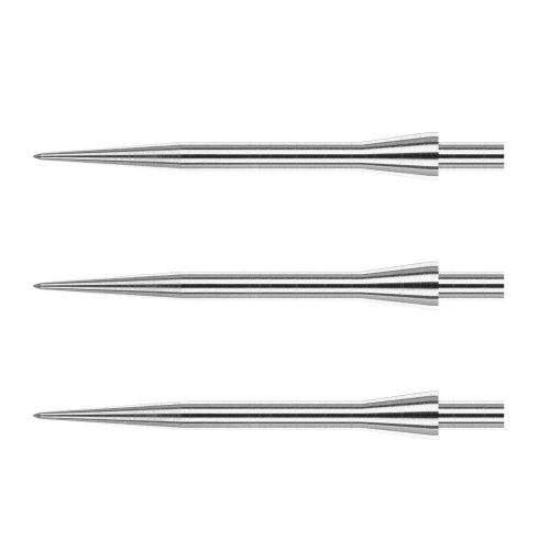 Hroty na steel šípky Winmau Velocity strieborné, 32mm - 3ks