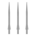 Hroty na steel šípky Winmau Velocity strieborné, 32mm - 3ks