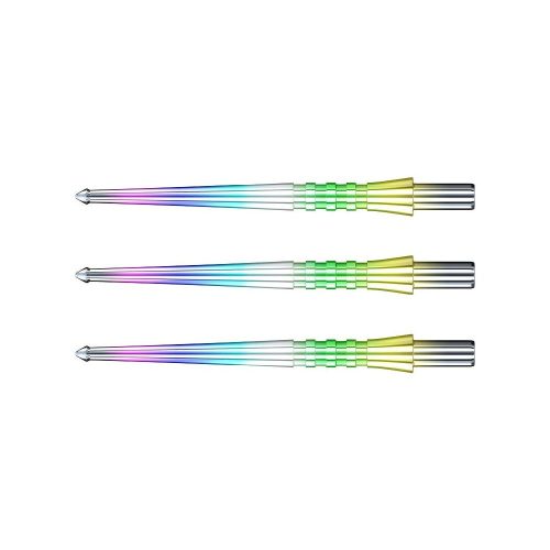 Hroty na šípky Red Dragon Rainbow Raptor GT, dúhové 32mm