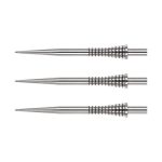 Hroty na šípky Red Dragon Raptor 35mm, strieborné - 3ks