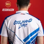 Turnajový dres Red Dragon 50 Year Limited Edition Shirt Luke Humphries, veľkosť M