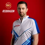 Dres Red Dragon 50 Year Limited Edition, Luke Humphries – veľkosť XL