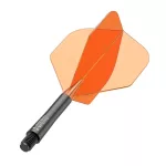 Red Dragon Nitro Flite čierno-oranžové integrované letky a stredné násadky