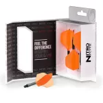 Red Dragon Nitro Flite čierno-oranžové integrované letky a stredné násadky