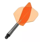 Red Dragon Nitro Flite čierno-oranžové integrované letky a dlhé násadky