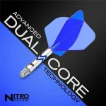 Red Dragon Nitro Flite Gerwyn Price integrované štandardné letky a krátke násadky na šípky