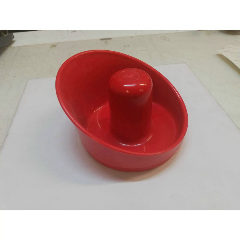 Odrážač na vzdušný hokej červený, 10 cm