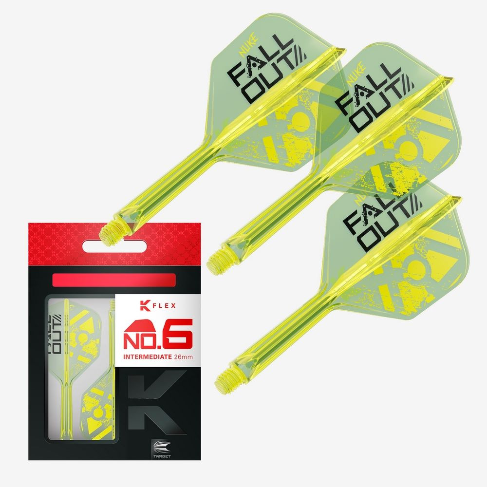Target K-Flex Luke Littler Fallout No6 letky a stredné násadky na šípky